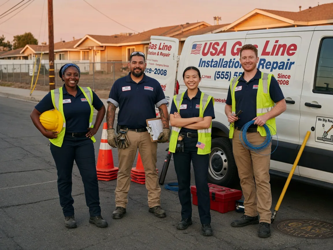 Gas Line Installation company in Homer, IN